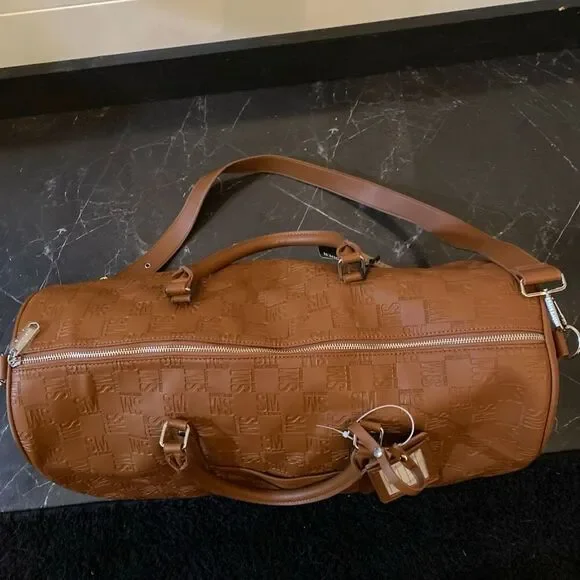 Steve Madden Weekender Duffle Bag WT200800 10x14x21" NWT - Picture 6 of 13